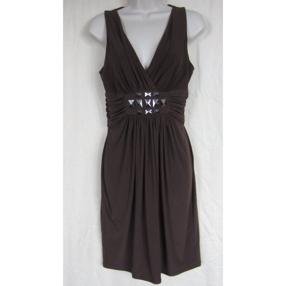 Alain Manoukian Dark Chocolate Evening Dress XS
